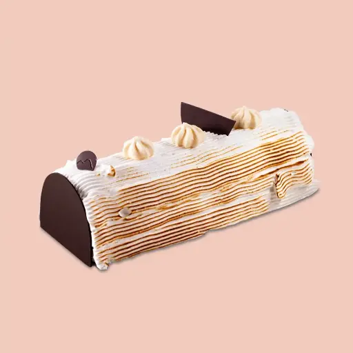 Bûche Vanille & Moka